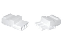 Electrical Connector With Strain Relief - 3 Way