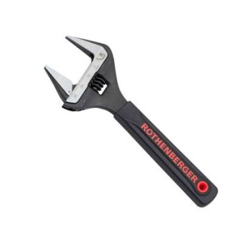 Rothenberger - Wide Jaw Wrench - 10\" - (c/w soft jaw protection)