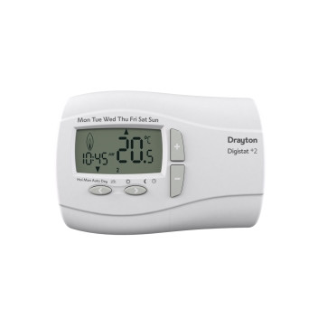 Drayton - Programable Room Thermostat - Digistat +2, 24HR