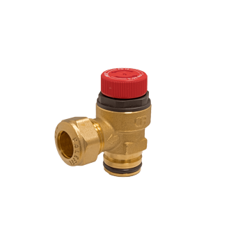 Altecnic Caleffi Pressure Relief Valve with Circlip Connection 6 Bar