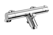 Thermostaic Bath & Shower Mixer - Wall and Deck Mounted (Slim)