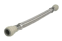 Flexible Tap Connector - 500mm - 15mmx15mm (Push Fit)
