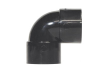 50mm Knuckle 90\' Bend Black