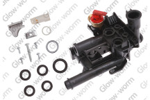 Glow-worm - Hydraulic Block, Din Outlet