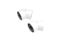 45 Degree Bend X 2 (60/100mm Diameter)