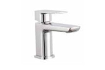 Lunar - Basin Mixer Tap - Square Lever (Inc Waste) - Chrome