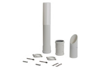 Under Balcony Eaves Flue Kit