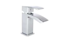 Trace - Basin Mixer Tap - Round Lever (Inc Waste) - Chrome