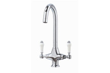 Victorian - Kitchen Mixer Tap - Chrome