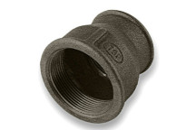 Black Iron - Reducing Socket - 3/4\" x 3/8\" - (FxF)