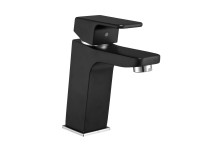 Lunetta Basin Mixer (Matt Black)