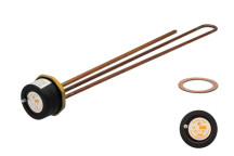 Telsa - Immersion Heater - Copper - 27\" (with Copper Pocket)