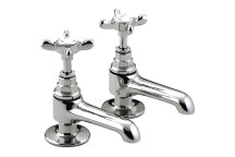 Bristan - 1901 - Traditional Basin Taps (with Long Spout)