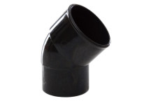 50mm Spigot Bend 45\' Black