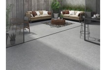 Porcelain Exterior Tile - Blue Stone Coin - 600X600