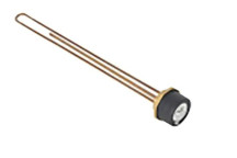 Telsa - Immersion Heater - Copper - 30\" (with Copper Pocket)