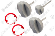 Vaillant - Buttons Grey, Kit Of 3