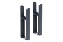2 Column - Radiator Feet in Anthracite (Pair)