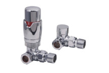 Designer TRV - Corner Set - 15mm (Chrome)