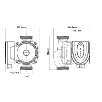 Archergas - Standard Heating Pump - 15-60/130