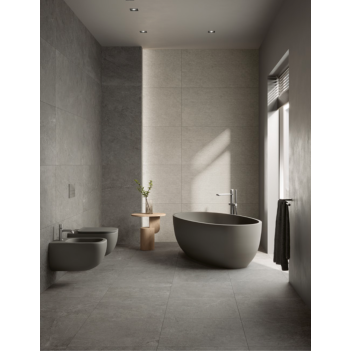 Italian Porcelain - All Around Black Rett - 600X1200
