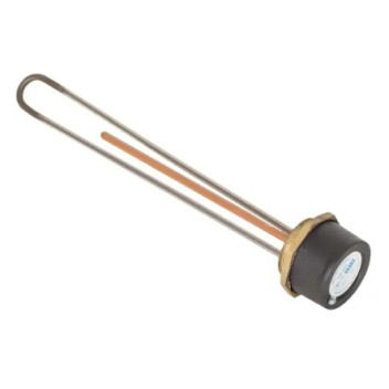 Telsa - Immersion Heater - Incoloy - 14\" (with Copper Pocket)