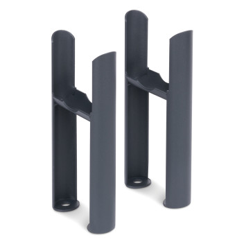 3 Column - Radiator Feet in Anthracite (Pair)