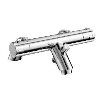 Thermostaic Bath & Shower Mixer - Wall and Deck Mounted (Slim)