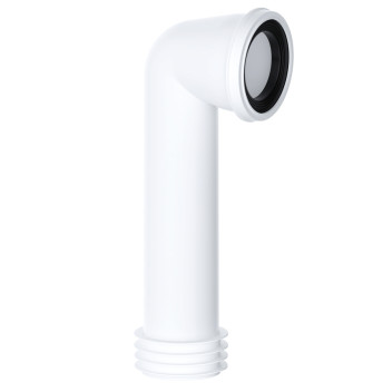 Pan Connector - 90\' Bend Long Tail WC