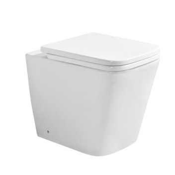 Toilet - Ice - BTW Pan & Seat Toilet - Ice - BTW Pan & Seat