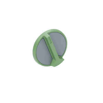KNOB CONTROL GREEN-GREY GC NO 371519