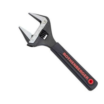 Rothenberger - Wide Jaw Wrench - 6\" - (c/w soft jaw protection)