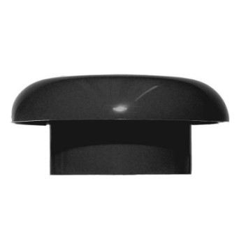 Black - 110mm - Mushroom Cowl Vent
