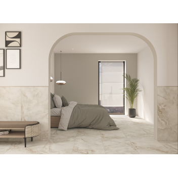 Italian Porcelain - Onyx Ivory - 600X1200