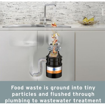 Insinkerator - 46 - Food Waste Disposer (No Air Switch)