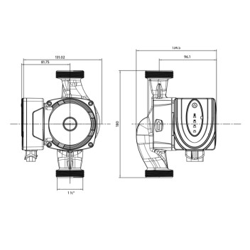 Archergas - Standard Heavy Commercial Pump - 25--120/180