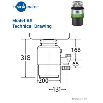 Insinkerator - 66 - Food Waste Disposer