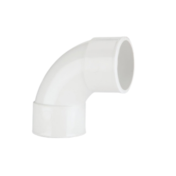 MUPVC - Swept Bend - White - 50mm