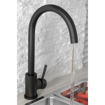 Manhattan - Kitchen Mixer Tap - Black