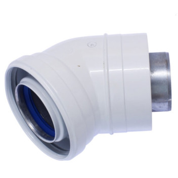 152256 - Ideal - 45 Degree Elbow (Metal Inside)