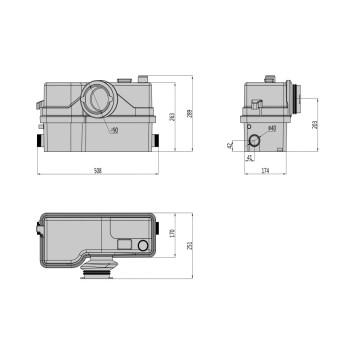 FlowPro FP800 - Macerator: Commercial