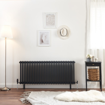 3 Column - Radiator Feet in Anthracite (Pair)