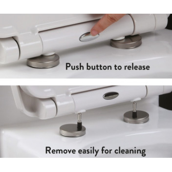 Universal Soft Close Seat