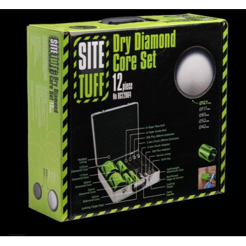 Premier Diamond - SiteTuff - Dry Diamond Core Set - 12 Piece