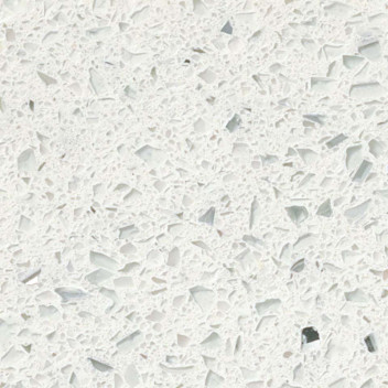 Quartz Tile - White Mirror - 300X300