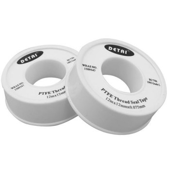 PTFE TAPE 12mm  wide x 12m ROLL