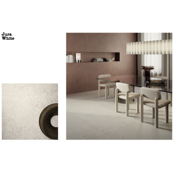 Italian Porcelain - Jura White - 1200X1200