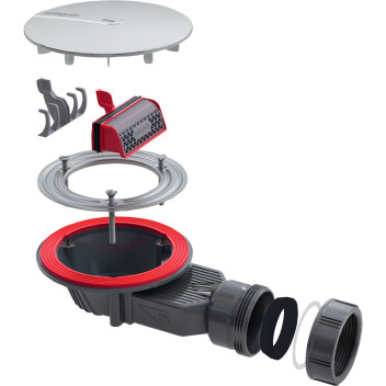 Wirquin - Shower Waste - Slim+ (Chrome)