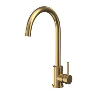 Manhattan - Kitchen Mixer Tap - Brushed Brass