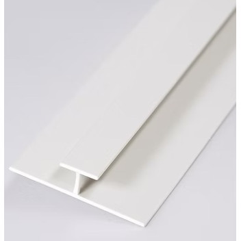 Shower Panel - H Joint 10mm (White)